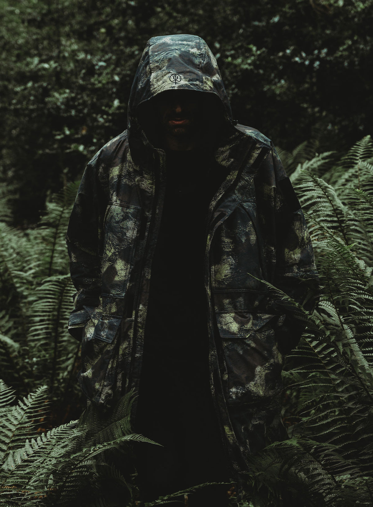 An in the field image of Shroud in Temperate Camo (ITF)