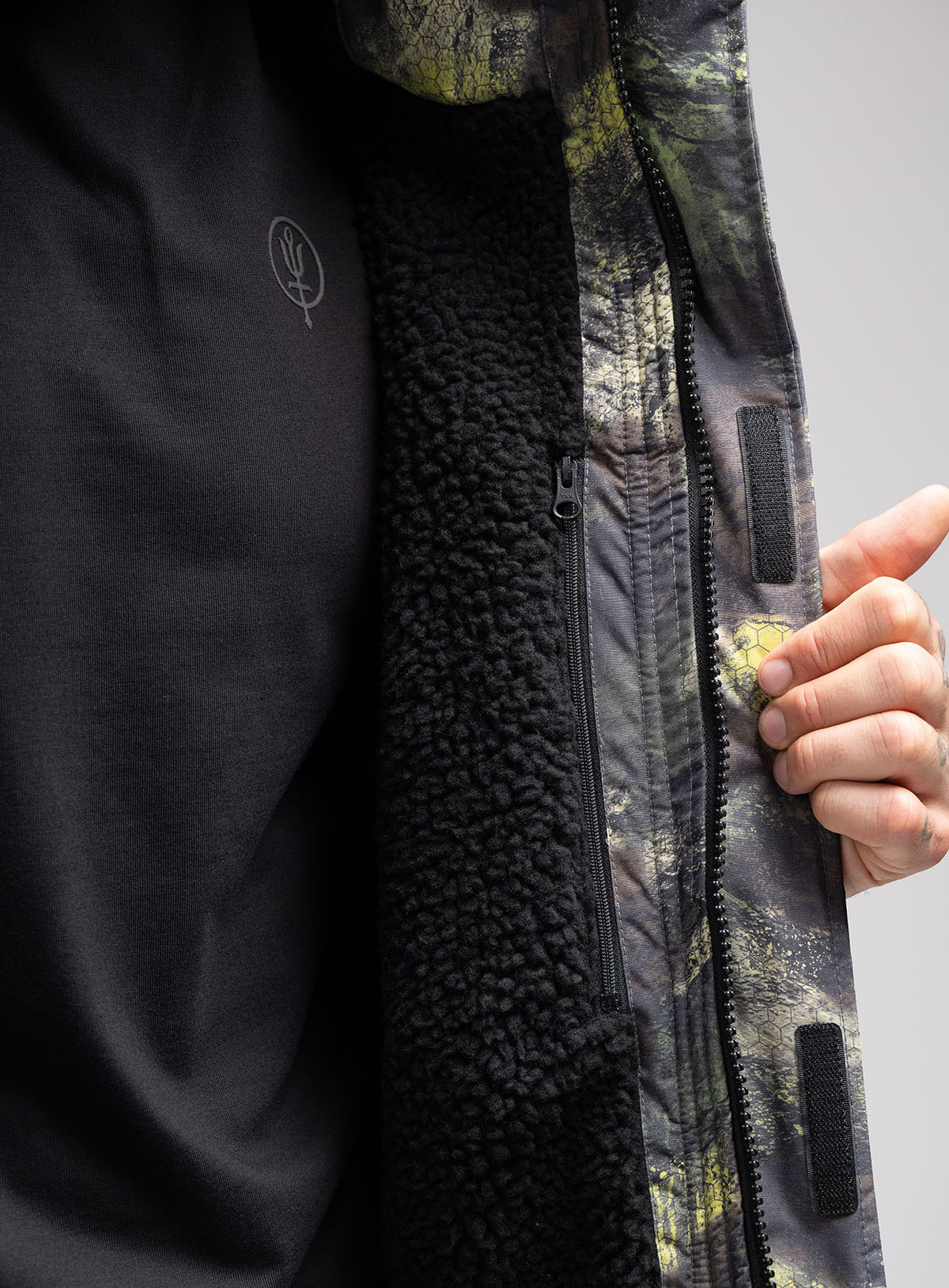 Concealed Zipped Pocket