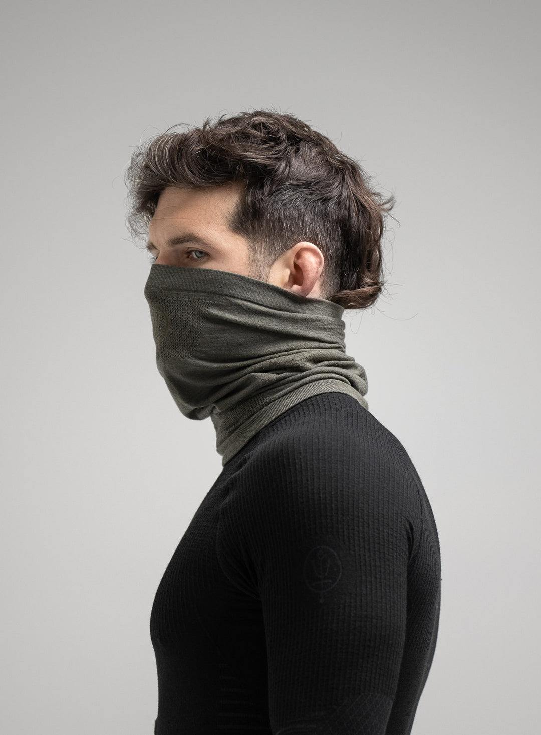 Tech Necek Stealth Tech Warmer | Merino Blend Neck Gaiter | ThruDark