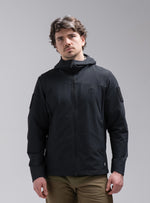 Studio Image Of Veles Jacket In Obsidian Black (SS Model)