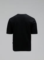 A cut-out image of Men's Dissident Waffle T-Shirt in Obsidian Black (GM)
