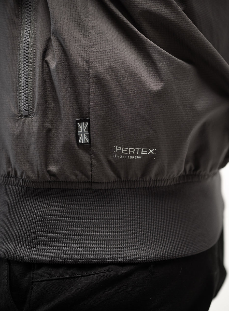 Wraith Jacket Wraith Bomber Jacket | Grey Lightweight Soft Shell | ThruDark
