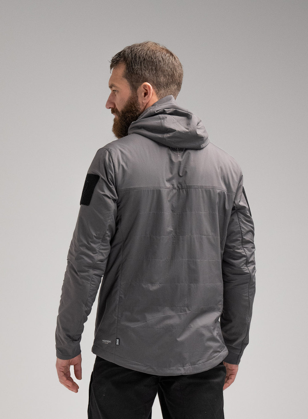 Wraith Jacket Wraith Hooded Jacket | Grey Lightweight Soft Shell | ThruDark