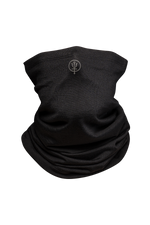 A cut-out image of Stealth Neck Gaiter in Obsidian Black (GM)