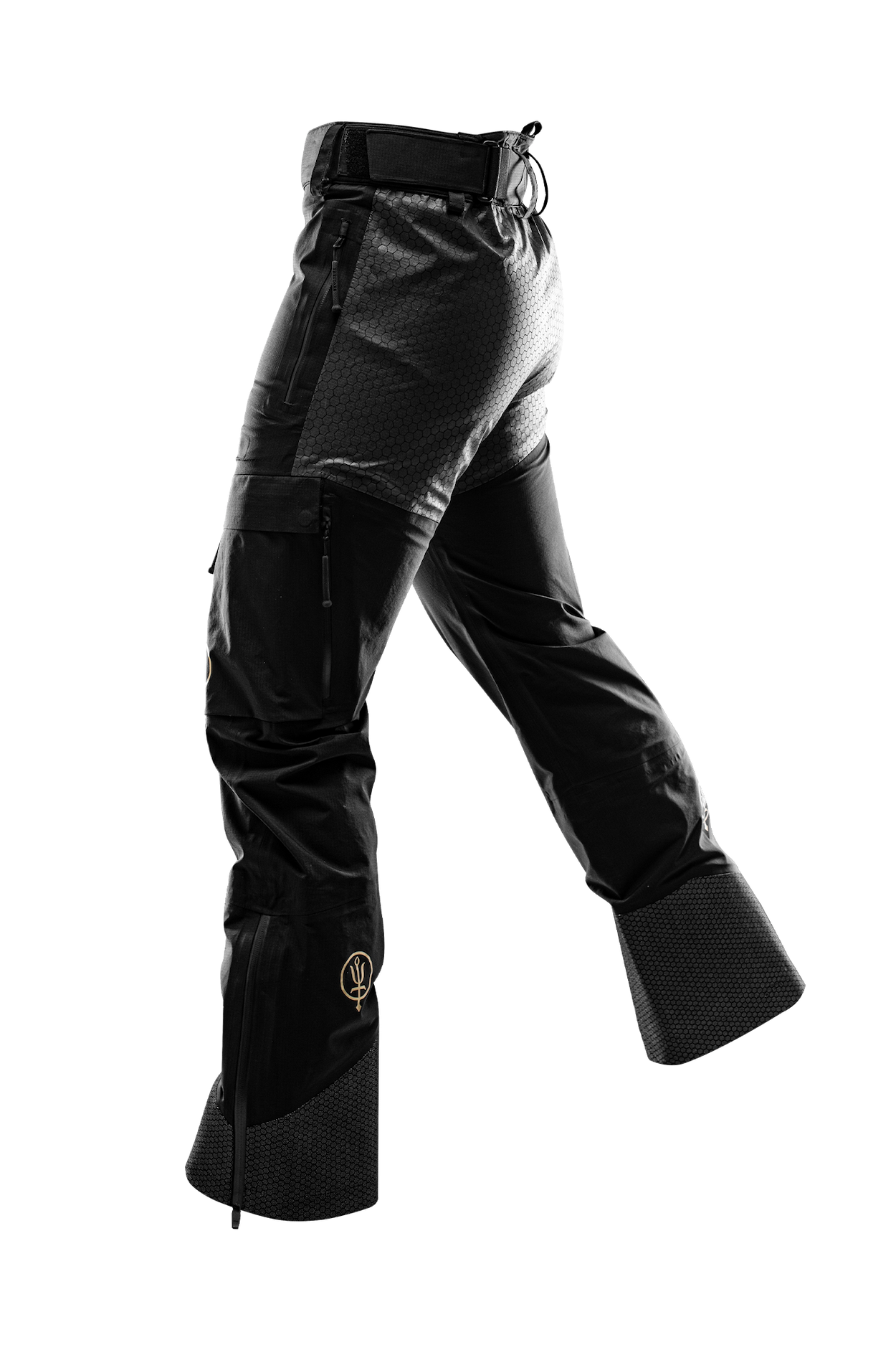 Rōnin Yumi Snow Pants Alpine Sports Pants in Black ThruDark