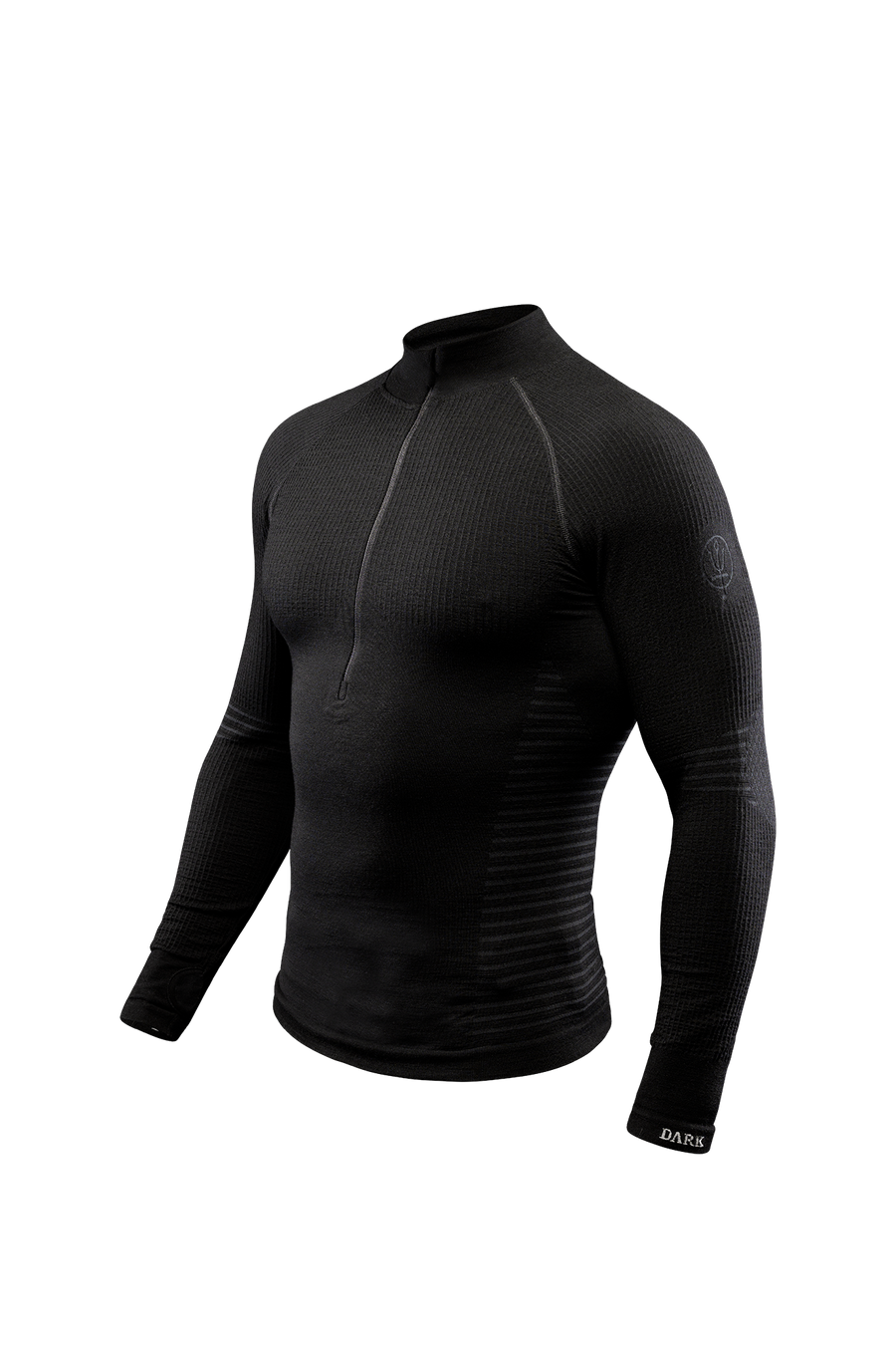 Stealth Seamless Base Layer Top Thermal Compression Top ThruDark