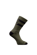 A cut-out image of Crew Socks in Khaki (GM)