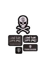 A cut-out image of Morale Insignia Patch Set in Black (GM)