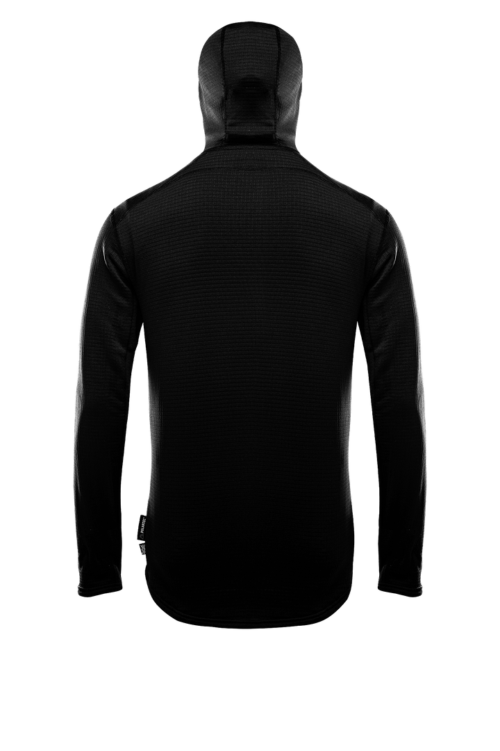 SIEGE HOODED BASE LAYER Hiking Thermal Compression Top Hoody ThruDark